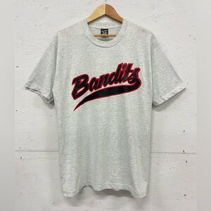 Vintage Best Fruit of the Loom 90s “Bandits” Single Stitch Tee, Size L